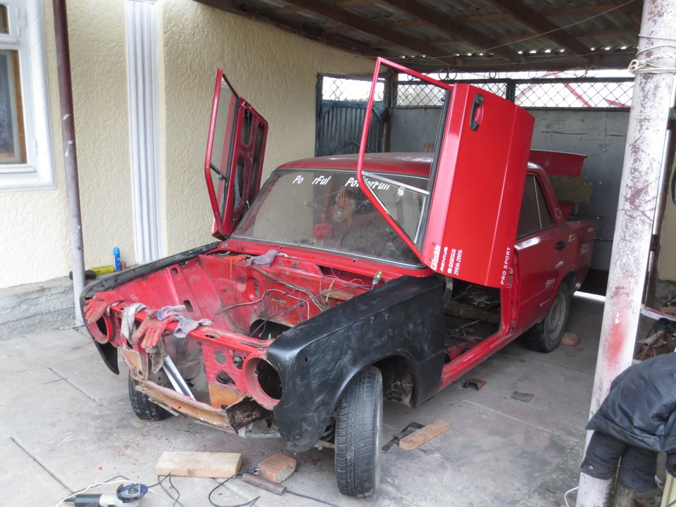 установка ламбо дверей — Lada 2101, 1,8 л, 1977 года | тюнинг | DRIVE2