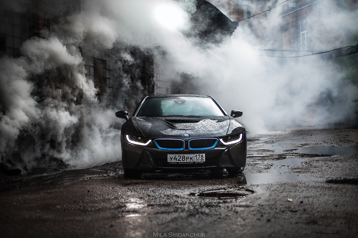 BMW i8 Black Night