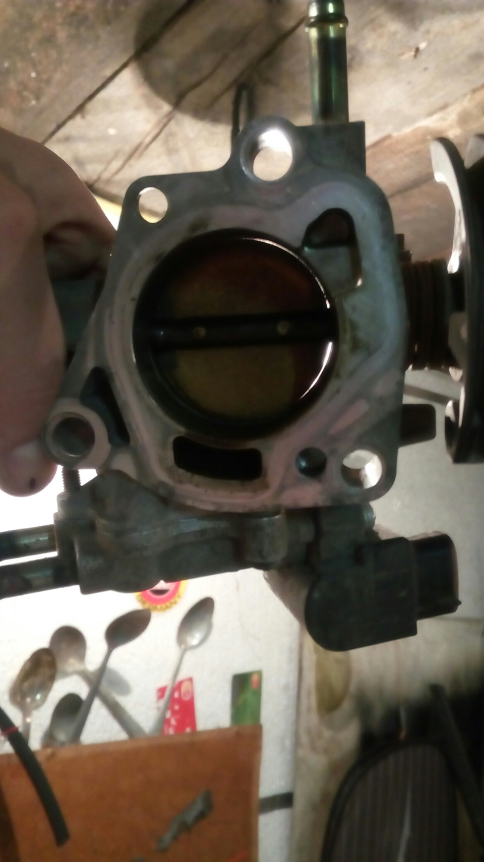 Дроссель — Toyota Corolla (120), 1,3 л, 2001 года | своими руками | DRIVE2