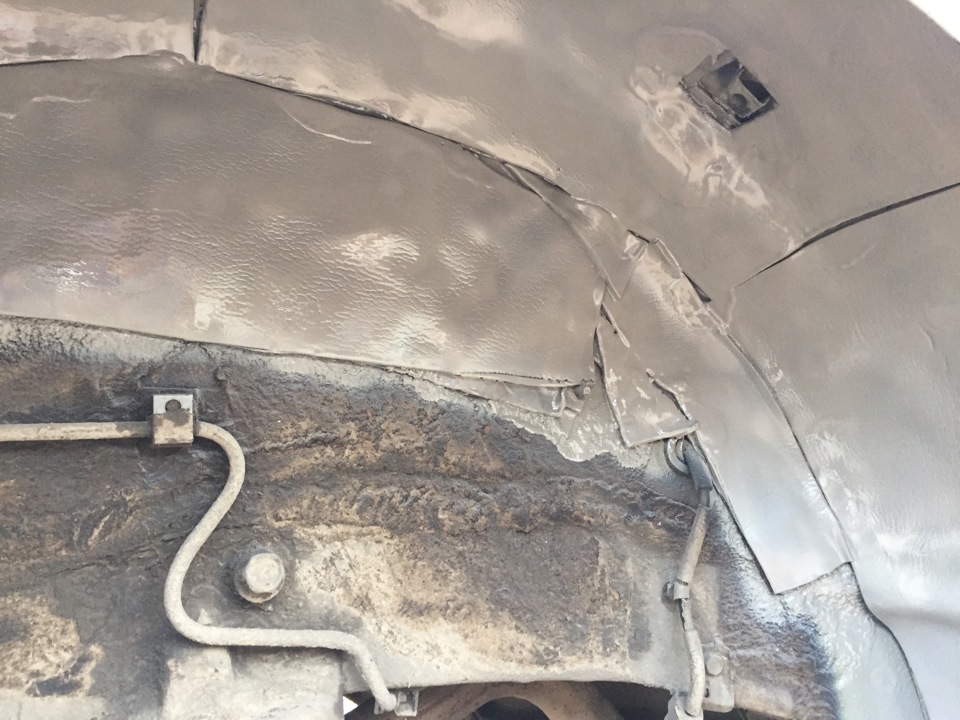 Шумоизоляция (арки) — Hyundai Elantra (5G), 1,8 л, 2013 года | своими ...
