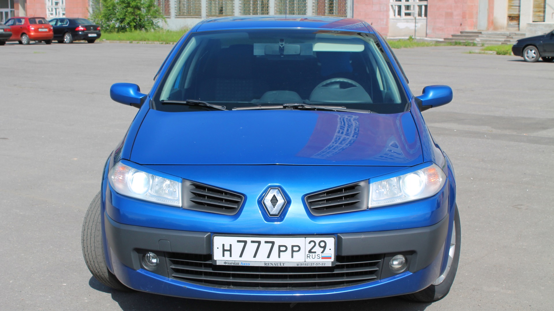 Renault Megane II 1.6 бензиновый 2006 | BLUE SKY 1.6 на DRIVE2