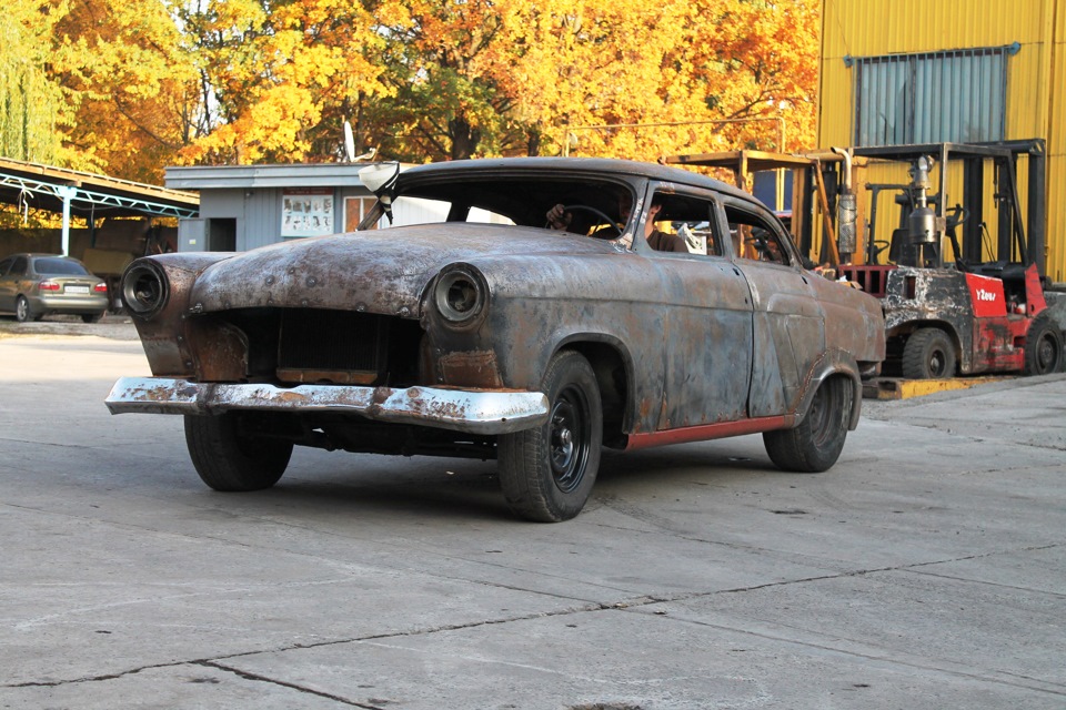 ГАЗ м20 победа rat Rod