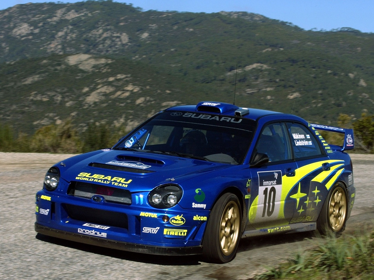 Subaru Impreza WRX STI 2000 ралли