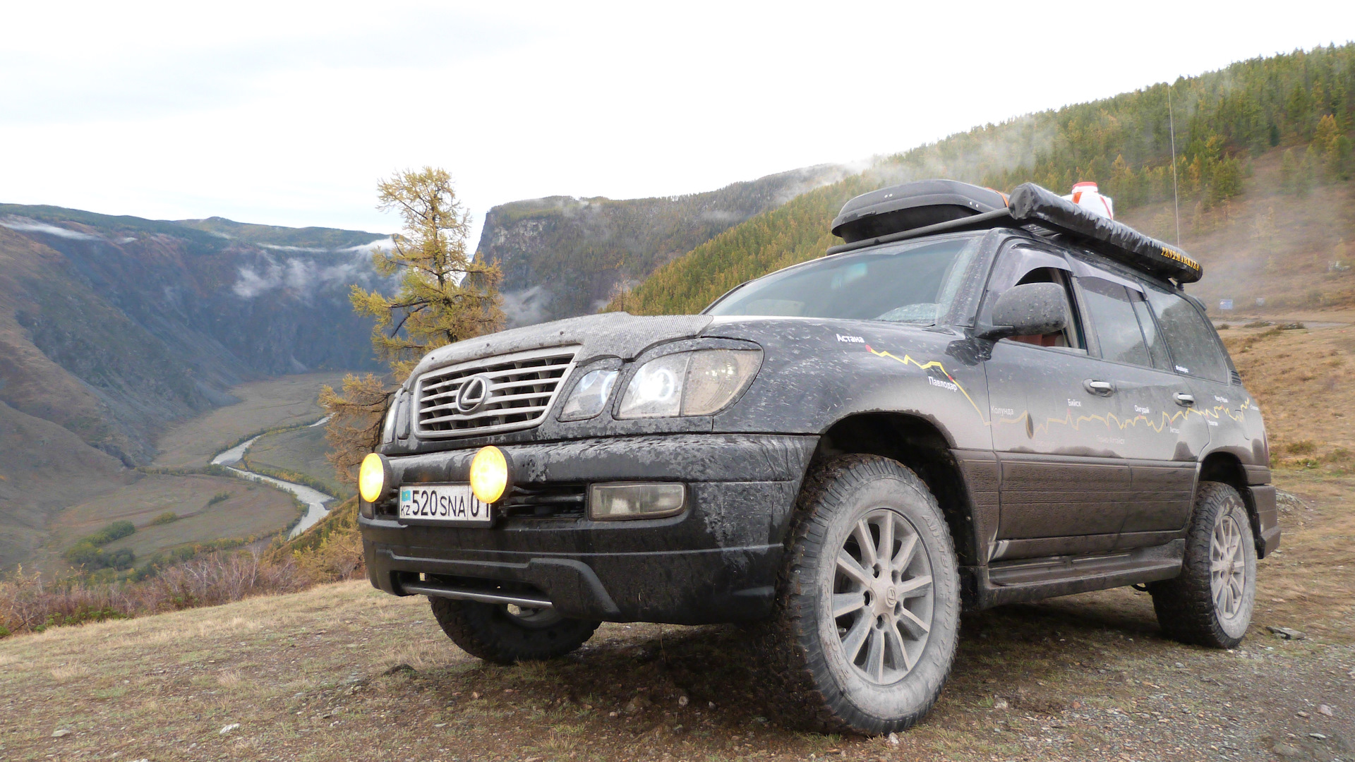 Lexus LX (UZJ100) 4.7 бензиновый 2001 | Black Bandit - МАЖОР на DRIVE2