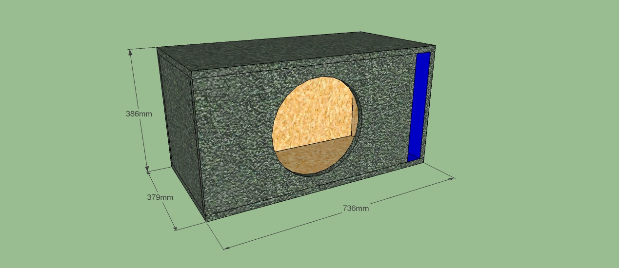 Короб под 3 12 сабвуфера