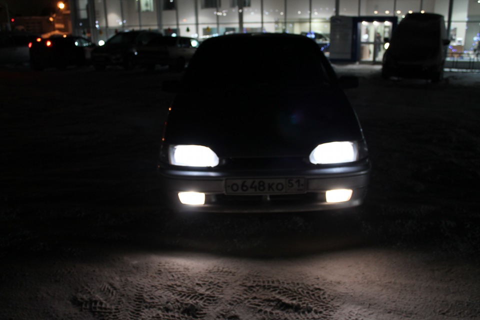 Лампы в птф — Lada 2114, 1,5 л, 2005 года | аксессуары | DRIVE2