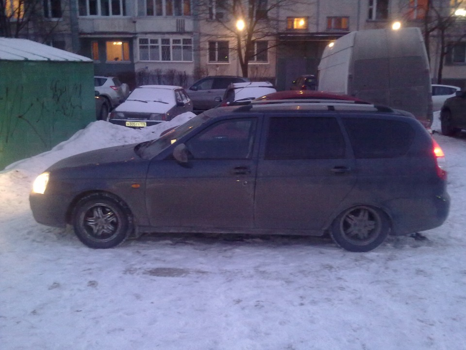 поменял опорники на сток! продаю севи спорт! — Lada Приора универсал, 1 ...