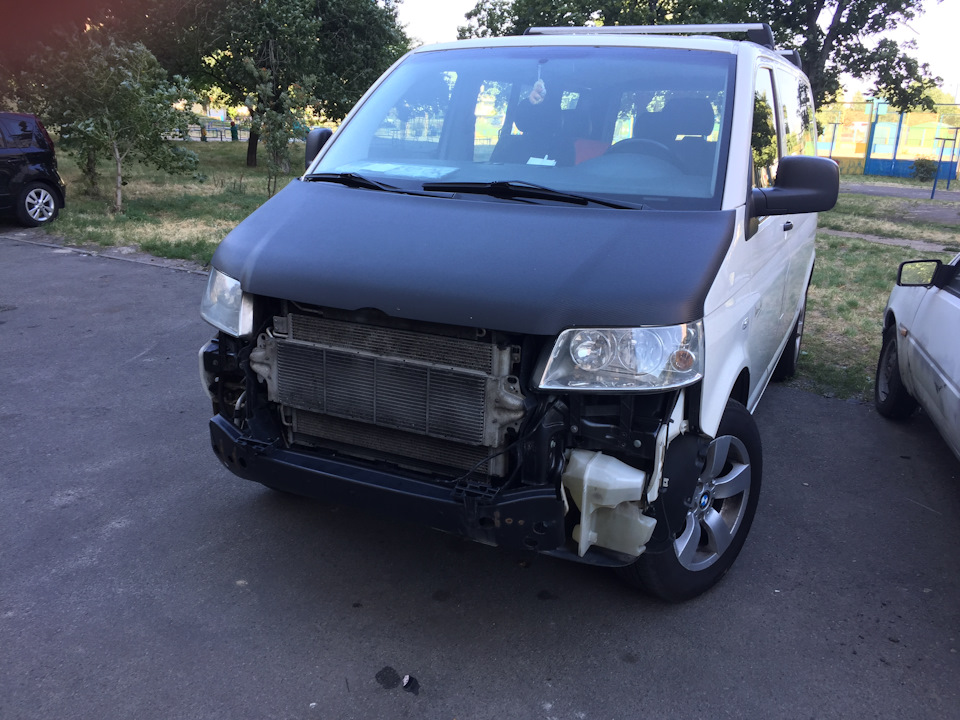 Подготовка к покраске, розборка! — Volkswagen Transporter T5, 1,9 л ...