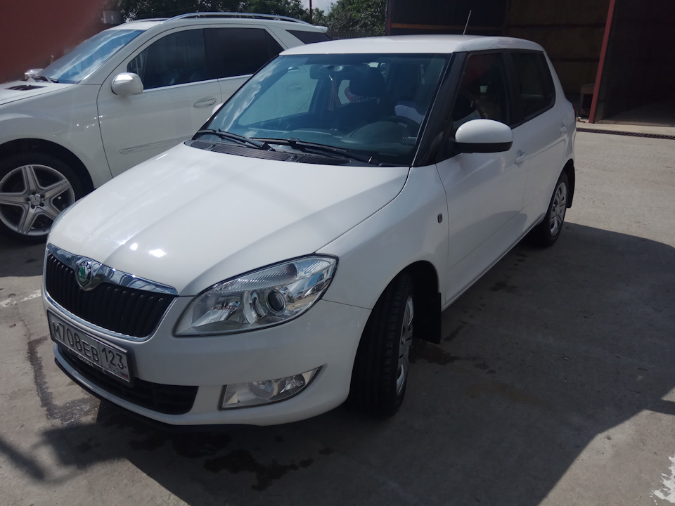 То 72000 — Skoda Fabia Mk2, 1,2 л, 2012 года | визит на сервис | DRIVE2