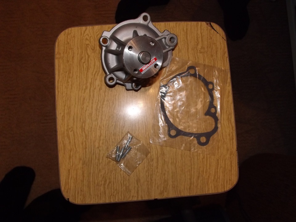 Замена помпы (водяной насос) — Tianye Admiral, 2,2 л, 2004 года ...