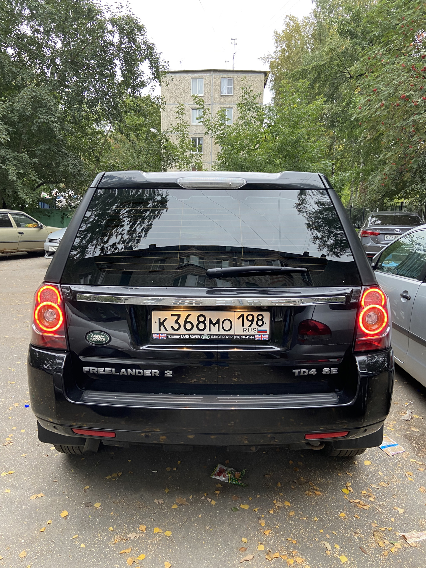 Дворник заднего стекла — Land Rover Freelander 2 (L359), 2,2 л, 2014 ...
