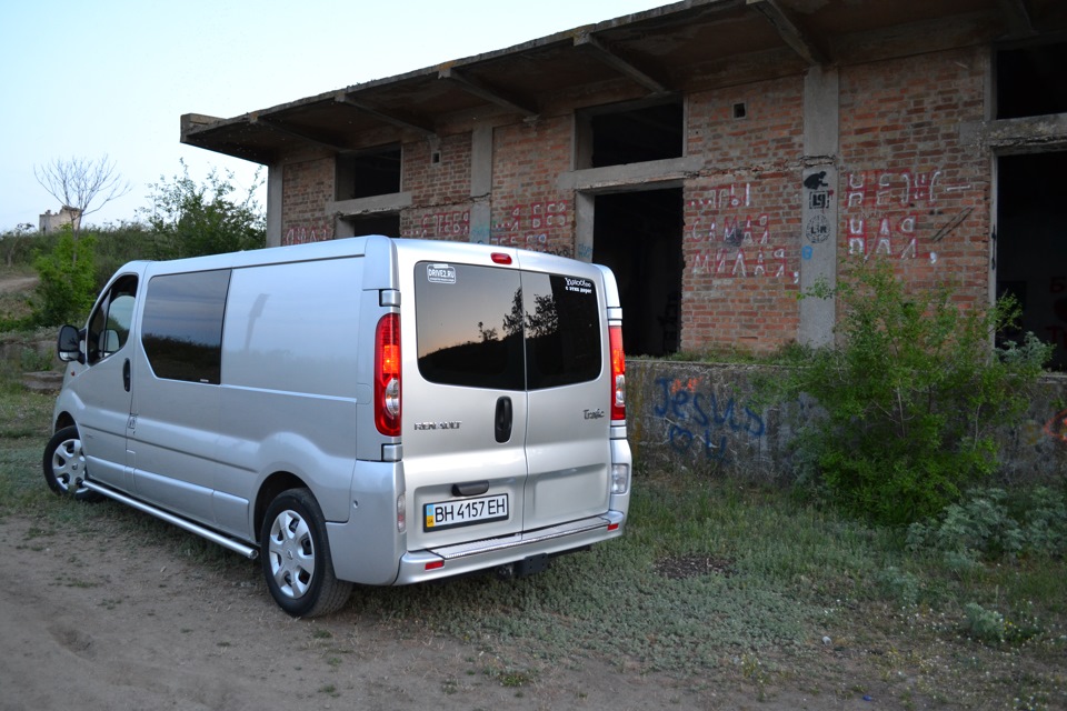Самодельные пороги. — Renault Trafic (2G), 2 л, 2007 года | тюнинг | DRIVE2