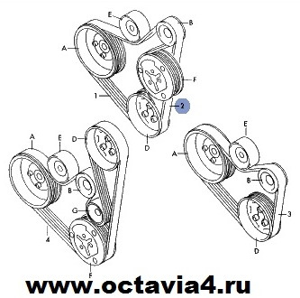 Схема установки ремней на даф 105