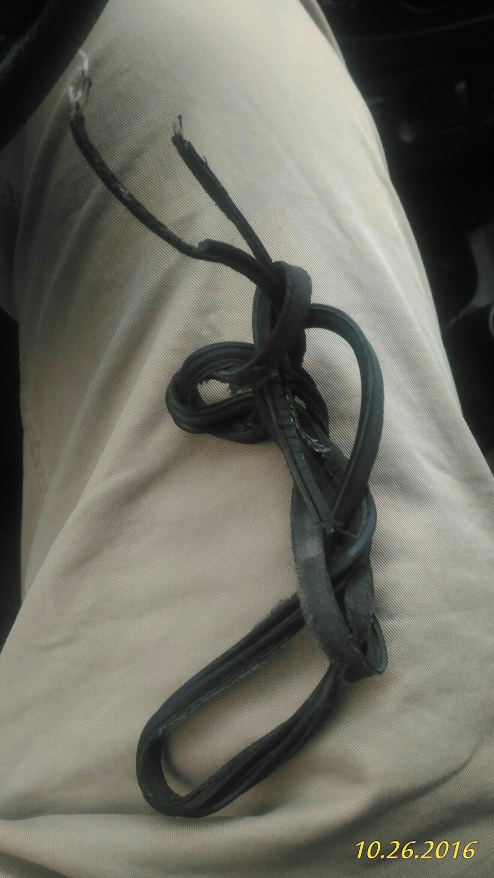 вот и порвался ремень — Lada Калина хэтчбек, 1,6 л, 2007 года ...