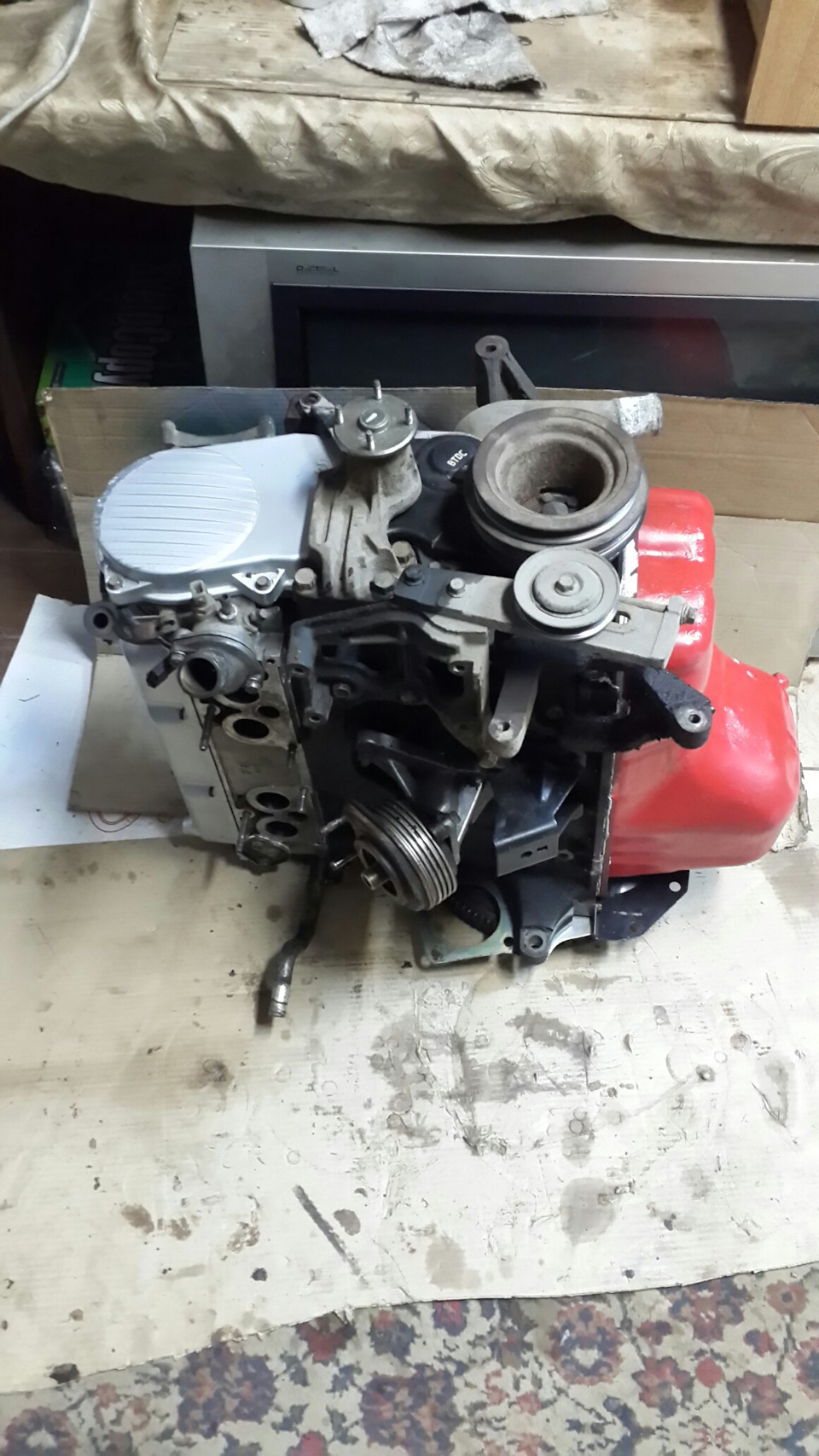 Сборка двигла ч.2 — KIA Sportage (1G), 1994 года | другое | DRIVE2