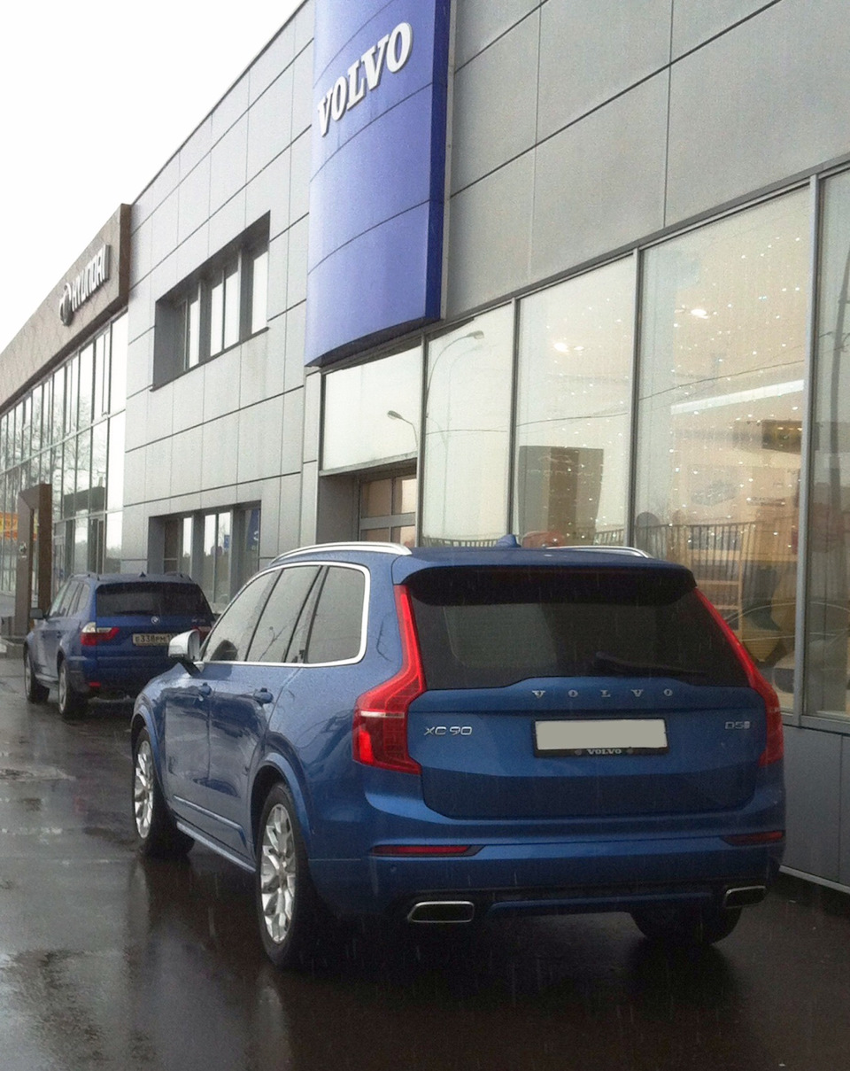 Поездка к дилеру. Отзывная компания. — Volvo XC90 (2G), 2 л, 2016 года ...