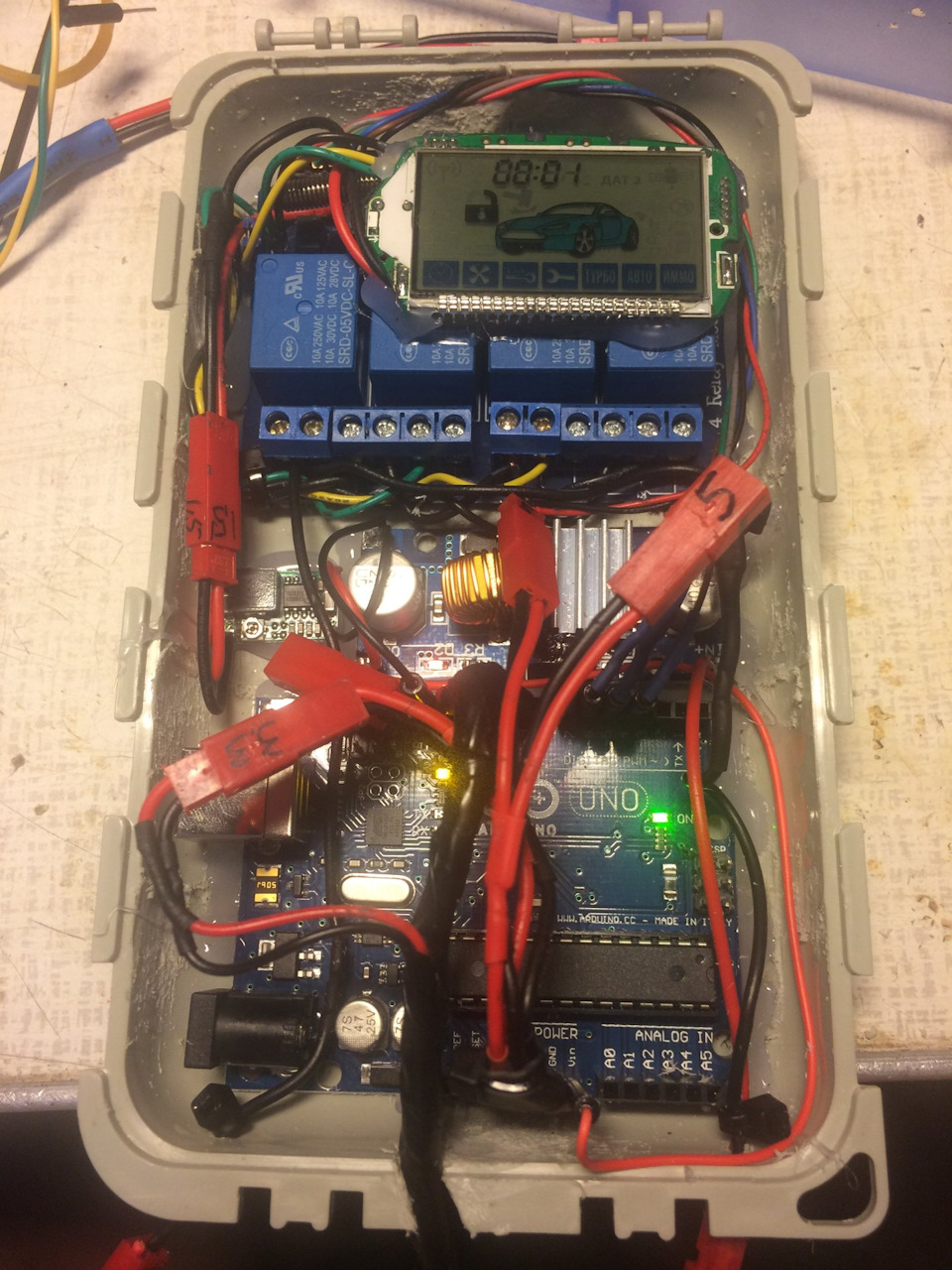 Без ключевой доступ + управление с мобильного на Arduino — Hyundai Tucson  (JM), 2 л, 2008 года | тюнинг | DRIVE2