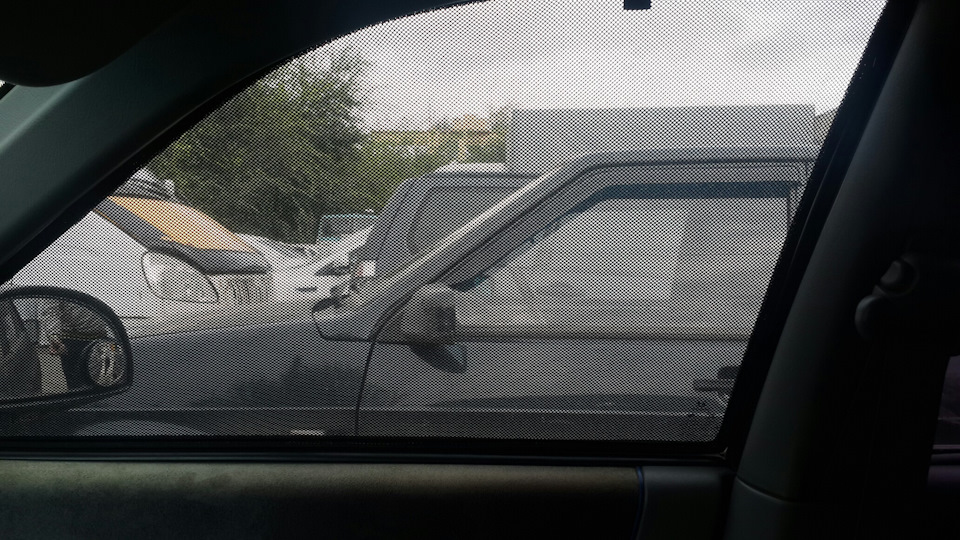 Установка каркасных шторок — Hyundai Accent (2G), 1,5 л, 2007 года ...