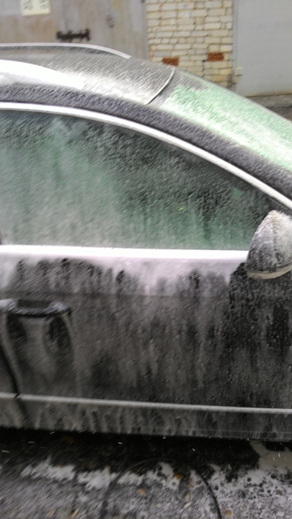 В процессе мытья — Volkswagen Passat Variant (B6)