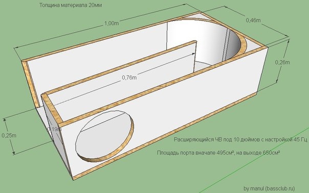 Короб чв в ваз 2107