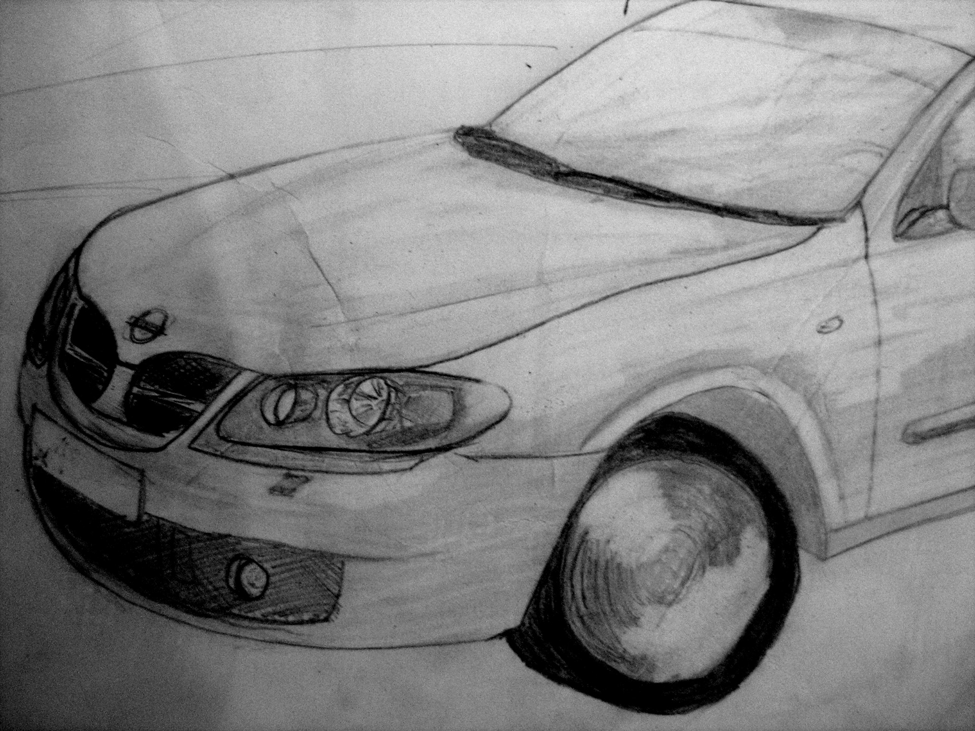 рисунок Nissan Almera Чернушка — DRIVE2