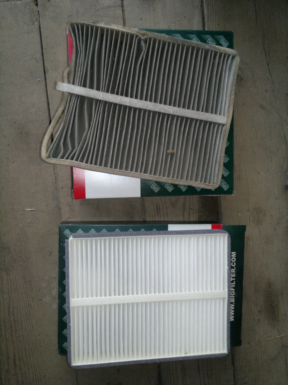 Замена колодок, воздушного фильтра, салонного филтра — Lada Приора ...