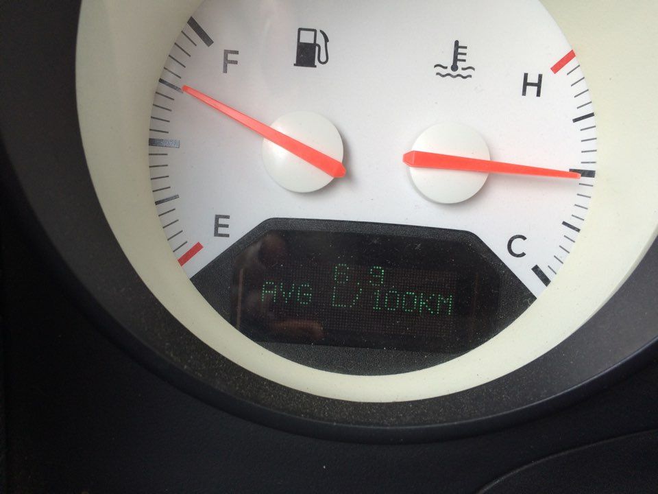 Расход радует — Dodge Caliber, 2 л, 2008 года | заправка | DRIVE2