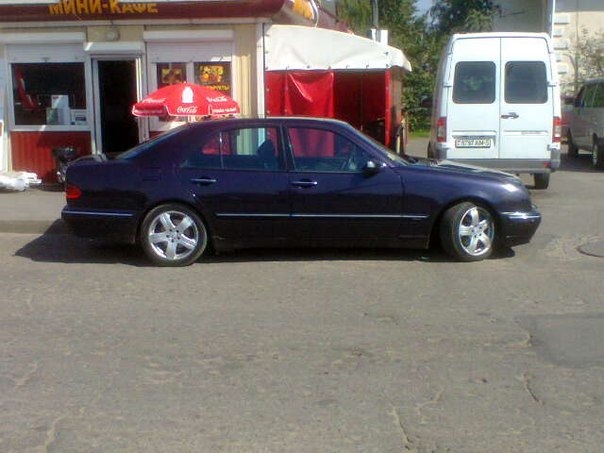 Литье — Mercedes-Benz E-Class (W210), 3,2 л, 1999 года | колёсные диски ...