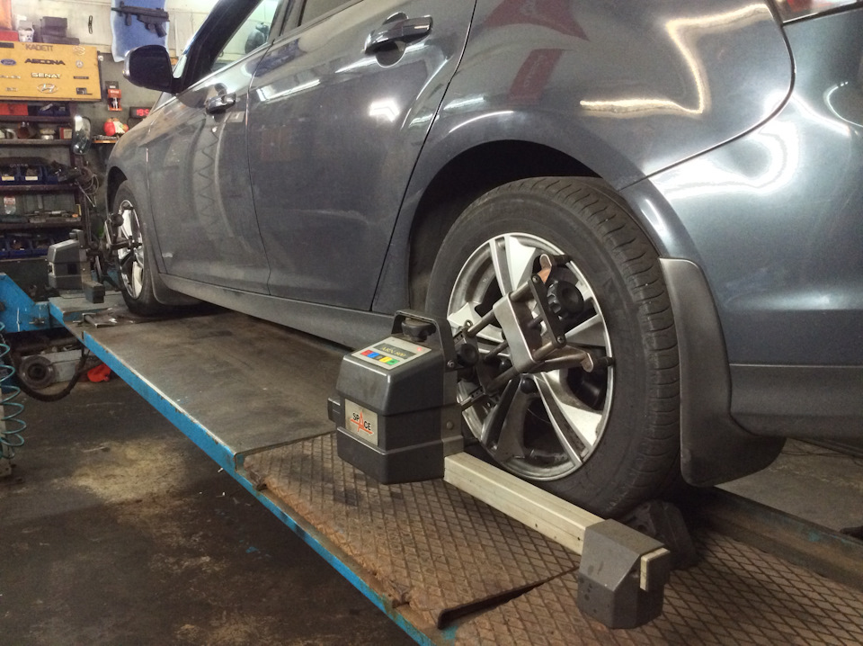 Первый в жизни данного авто развал ! — Ford Focus Hatchback III