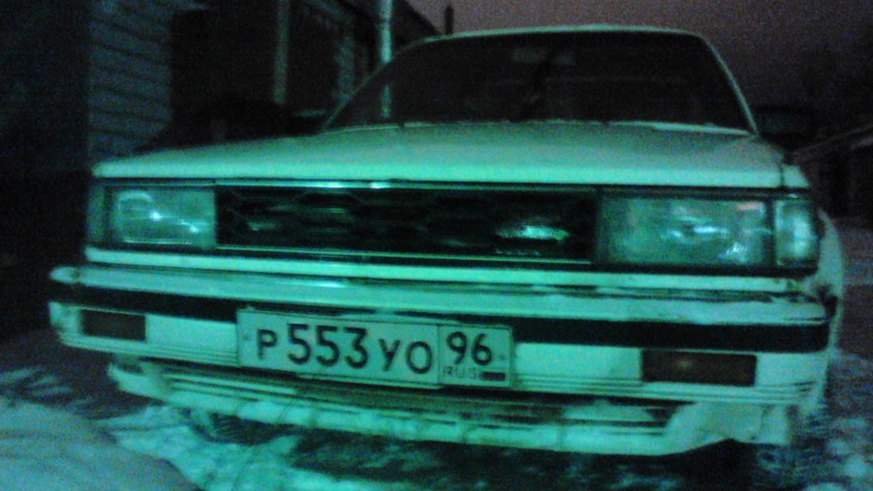 порвался ремень — Nissan Bluebird (U11), 1,8 л, 1986 года | поломка ...