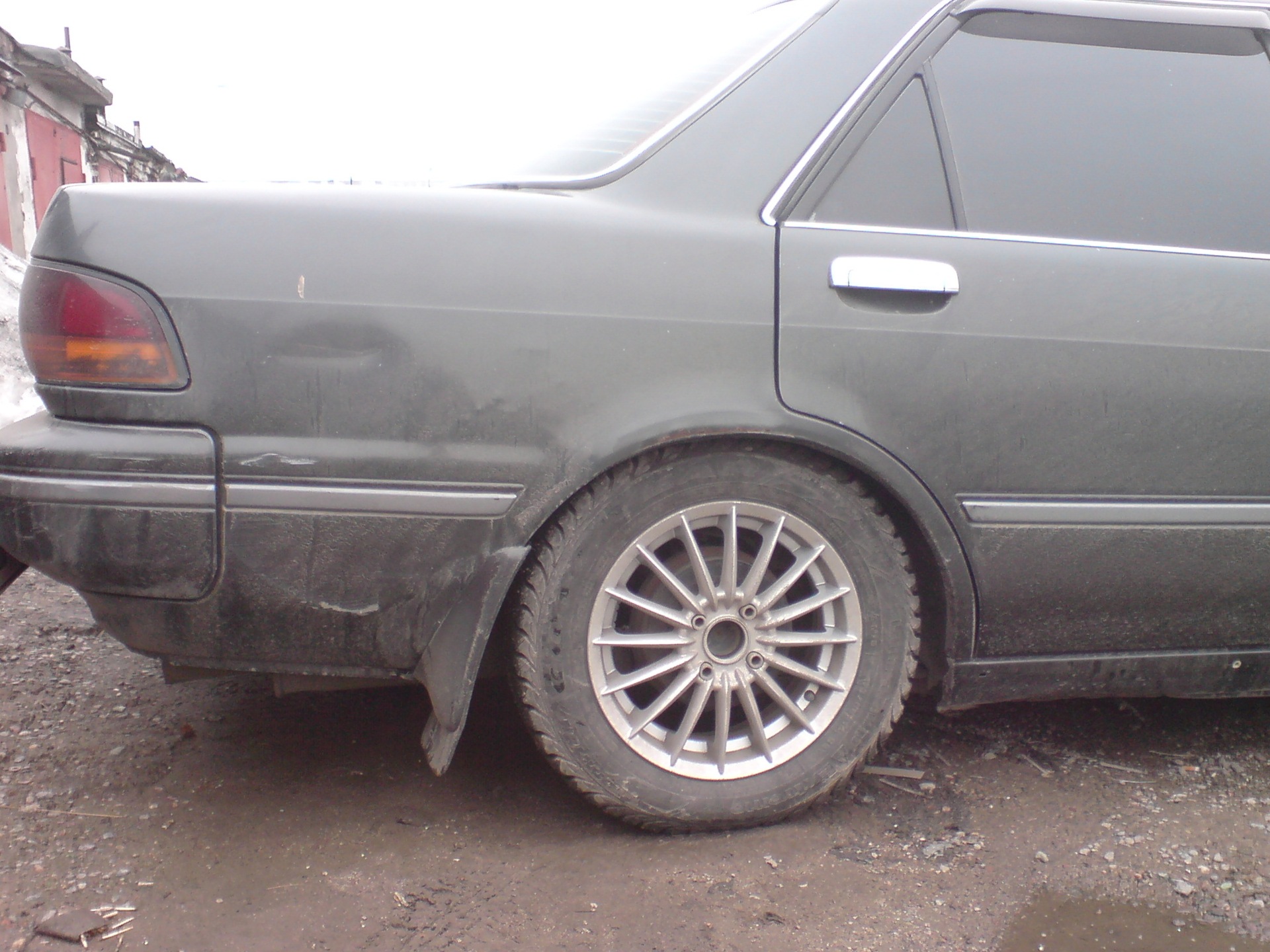 We cut off the excess  - Toyota Carina 20 L 1991