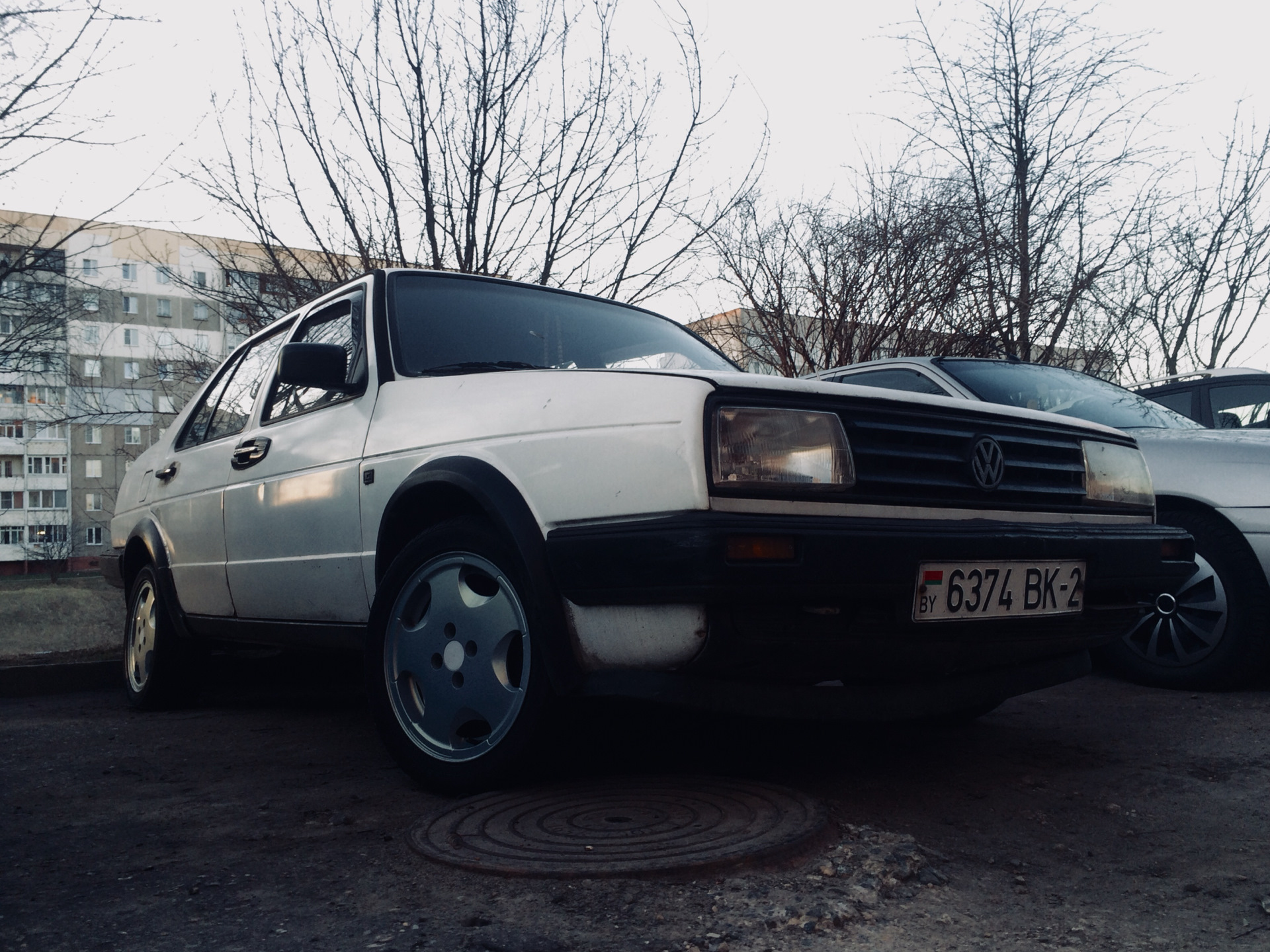Диски — Volkswagen Jetta II, 1,8 л, 1986 года | колёсные диски | DRIVE2