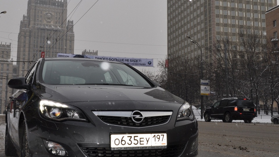 Opel Astra 1.6T&ястреб EDS