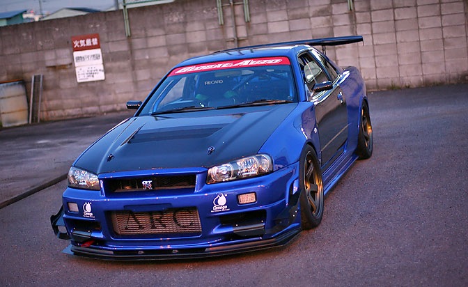 Nissan Skyline r34 Police Japan