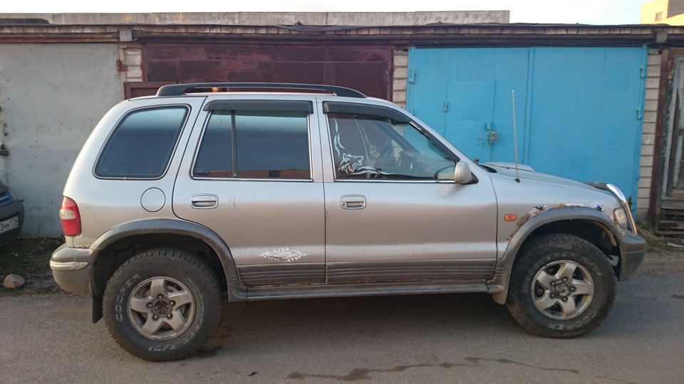 Рейлинги — KIA Sportage (1G), 2 л, 2002 года | своими руками | DRIVE2