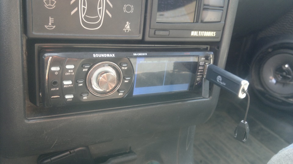 Как снять магнитолу soundmax