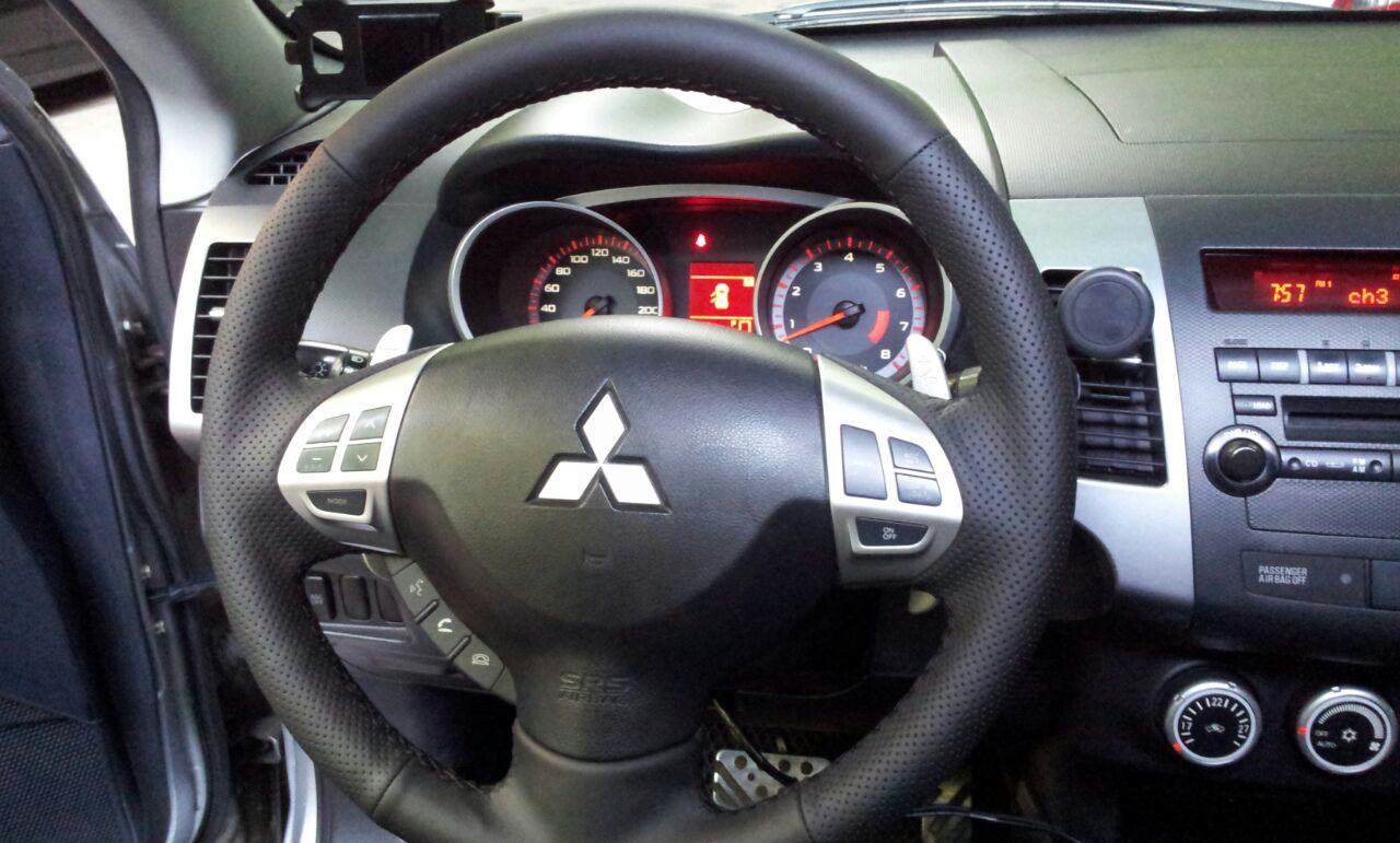 Перетяжка руля - Mitsubishi Lancer X, 1,6 л, 2011 года стайлинг DRIVE2