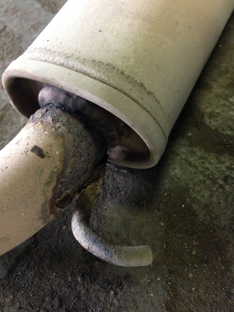 Резонатор, пока) — Lada Калина Спорт, 1,6 л, 2011 года | поломка | DRIVE2