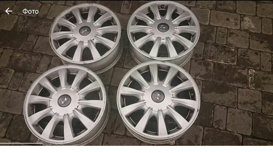 Купил R 16 диски. — Hyundai Sonata IV (EF), 2 л, 2004 года | колёсные ...