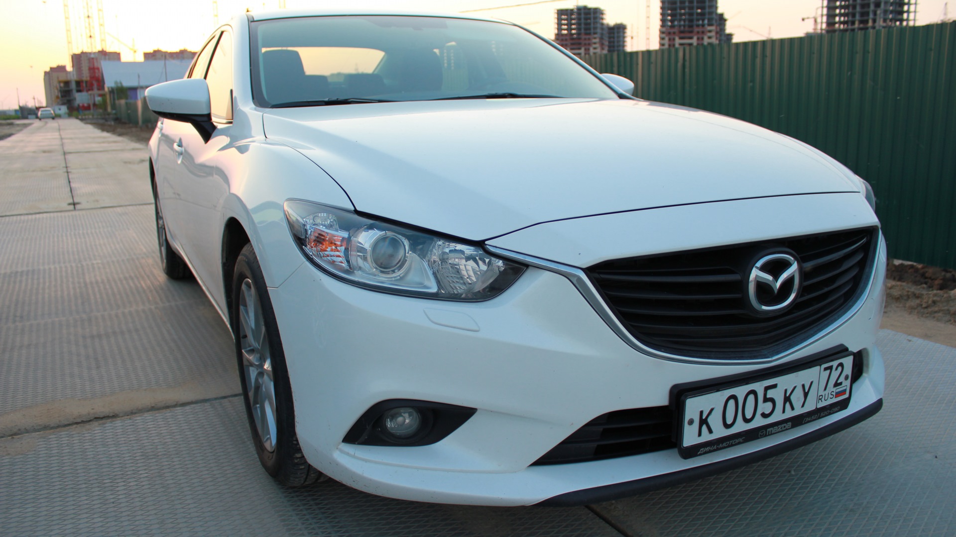 Mazda 6 (3G) GJ 2.0 бензиновый 2013 | Снежная Королева на BBS на DRIVE2