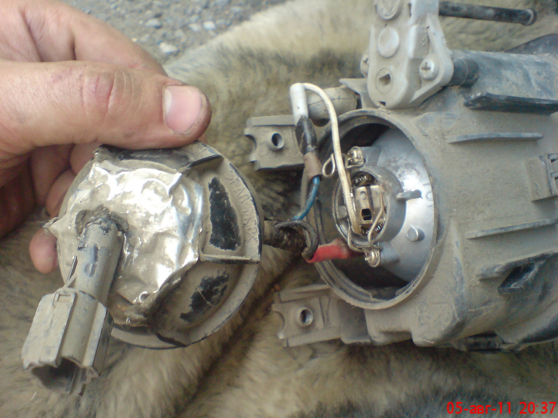 ксенон в туманки — Subaru Legacy B4 (BL), 2 л, 2003 года | тюнинг | DRIVE2