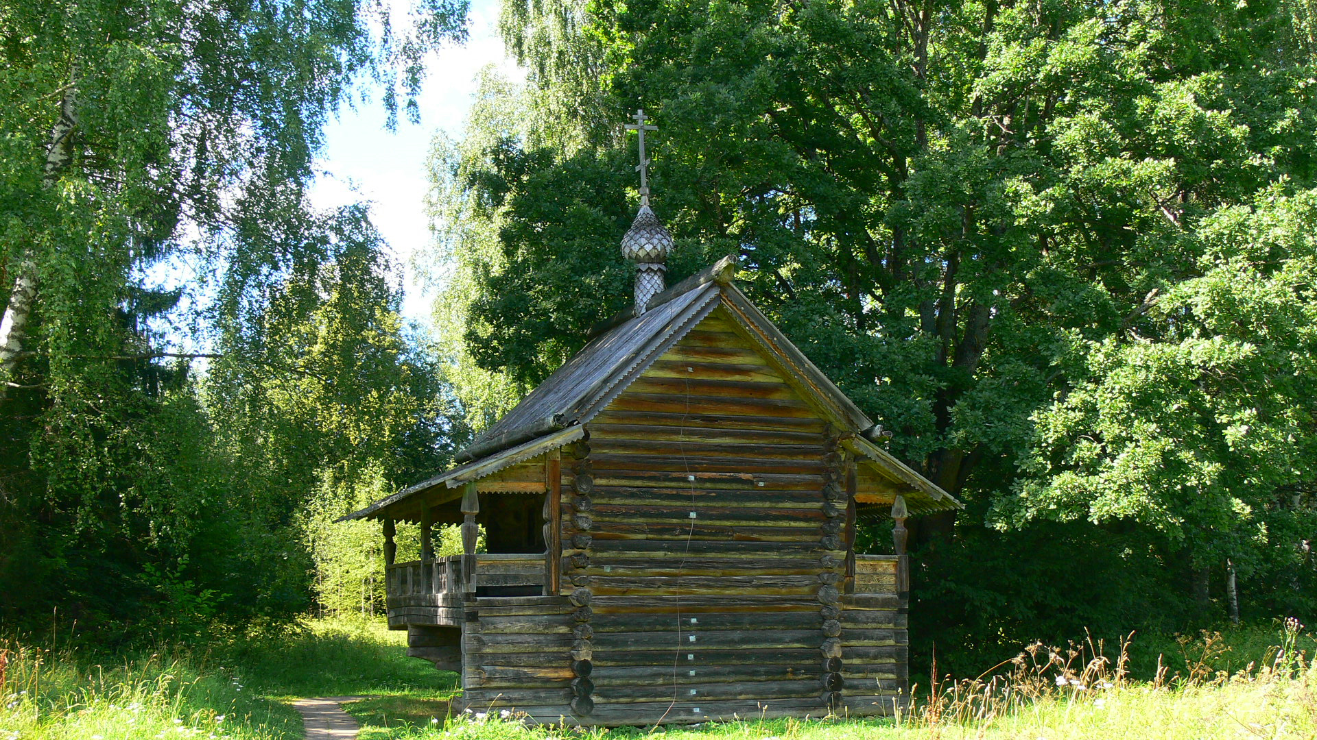 Василёво - этнографический комплекс под открытым небом. Тверская область, Торжок