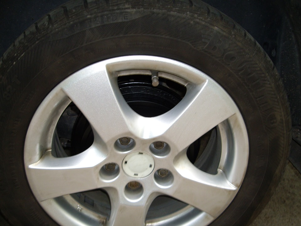 Покраска барабанов термостойкой краской. — Skoda Fabia Combi Mk1, 1,2 л ...