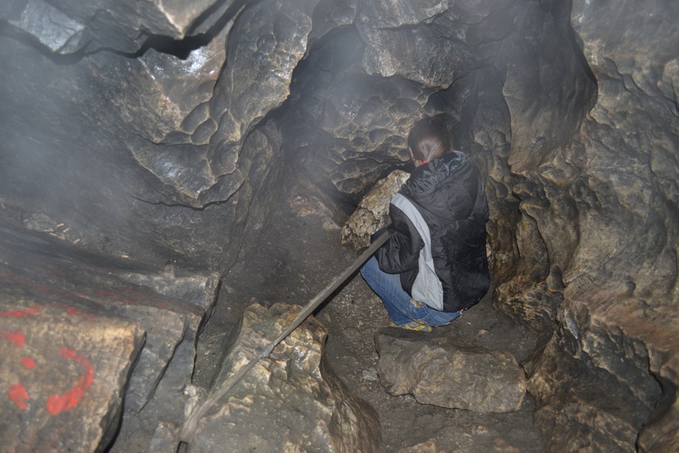 Спуск в третий грот и та самая веревка — УАЗ Patriot