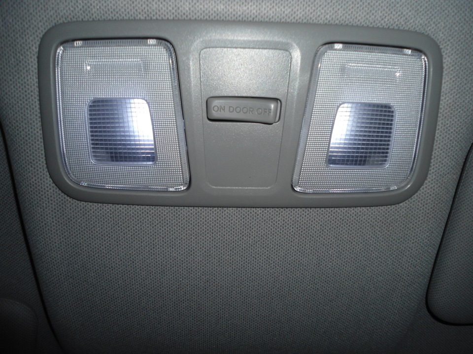 Замена лампочек освещения салона — DRIVE2
