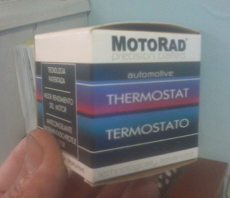 Термостат "MotoRad" — Volkswagen Passat Variant (B3), 1,9 л, 1991 года ...