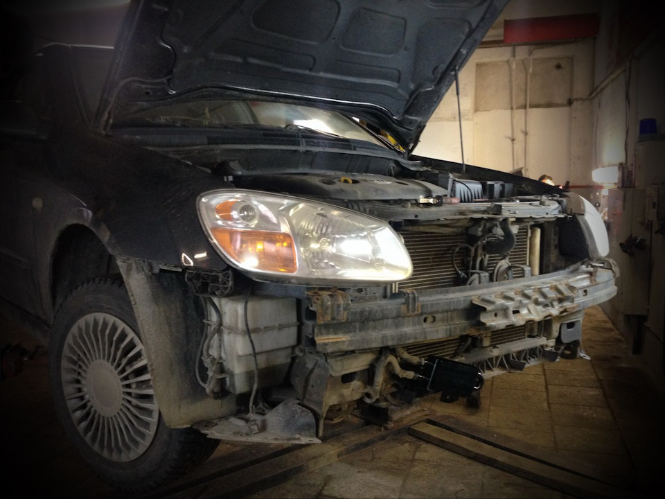 Радиатор ГУРа — KIA Cerato (1G), 1,6 л, 2006 года | визит на сервис ...