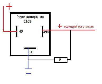 Какой предохранитель отвечает за стоп-сигналы на ВАЗ-2110