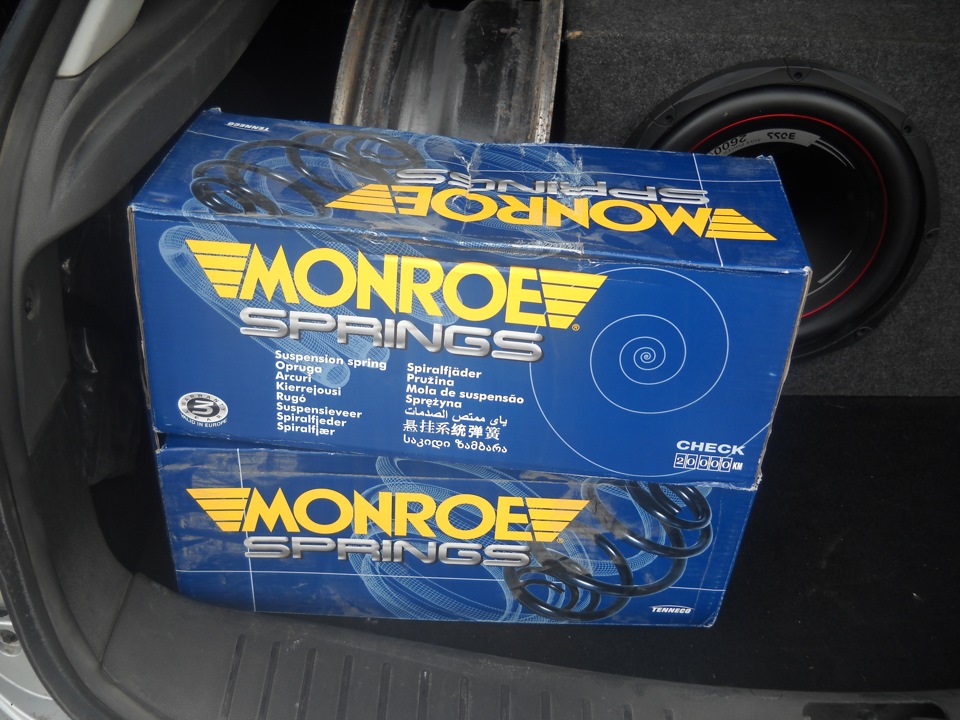 Пружины Monroe — Ford Focus Hatchback II, 1,6 л, 2005 года | визит на ...