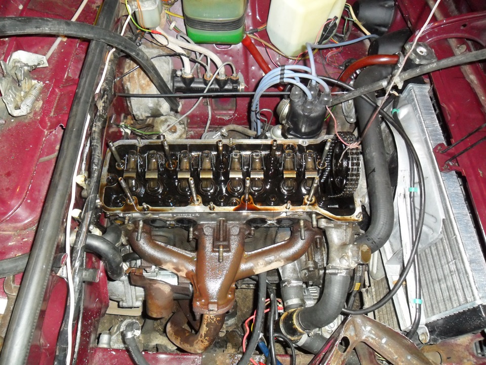 Пропала компрессия. ч.1 Замеры, снятие головки блока — Lada 2106, 1,6 л ...